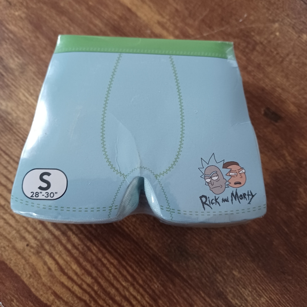 Rick and Morty Men's vacuumed packed Boxer Briefs S 28"-30"